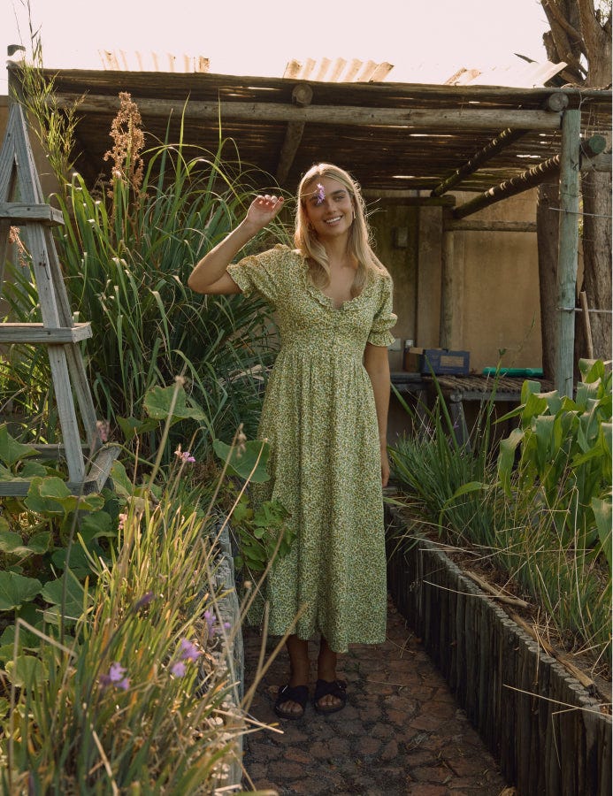 Ditsy Floral Flossie Dress