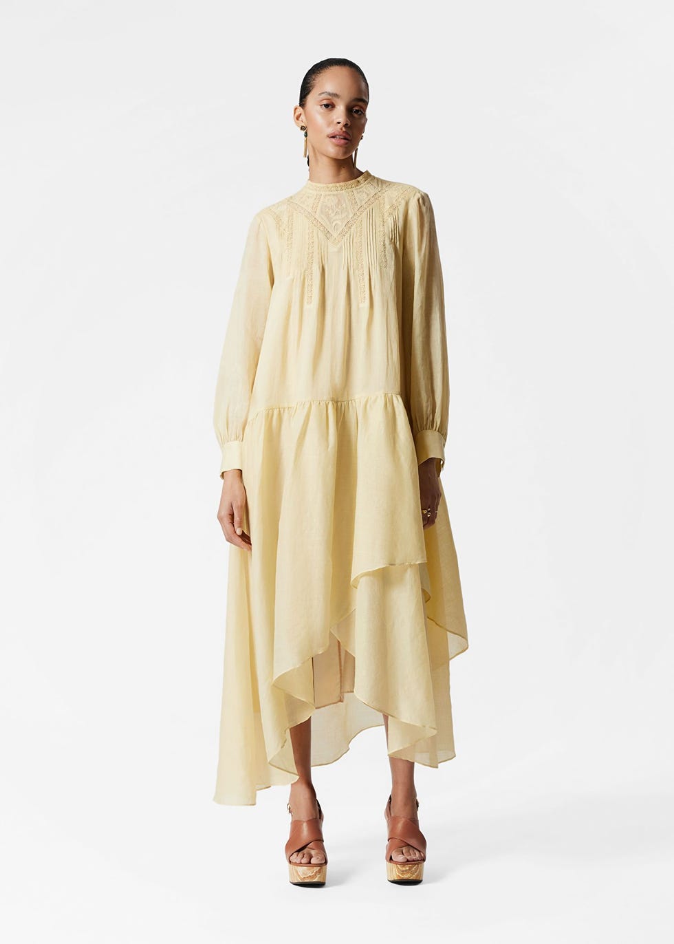 Lace Ramie Dress