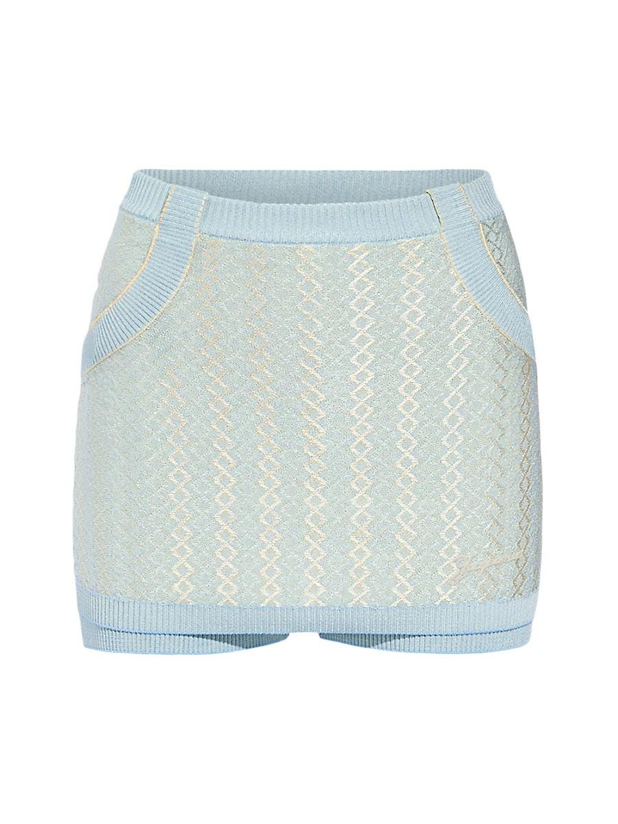 Printed Knit Shorts