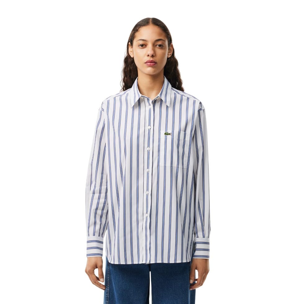 Oversized Fit Cotton Poplin Shirt