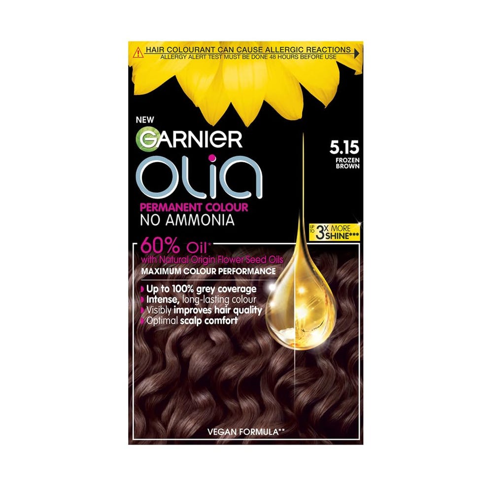 Garnier Olia 5.15 Frosted Chocolate Brown No Ammonia Permanent Hair Dye