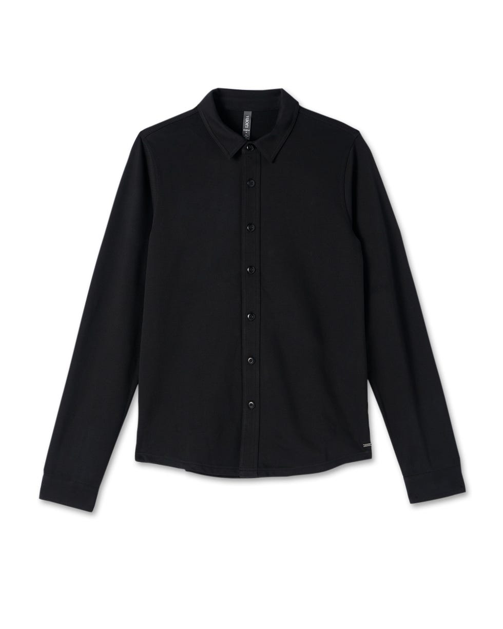 Long-Sleeve Solana Button Down