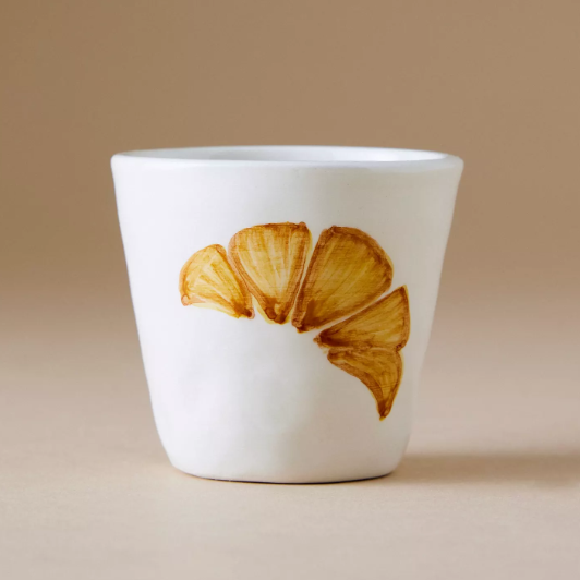 Croissant Espresso Cup