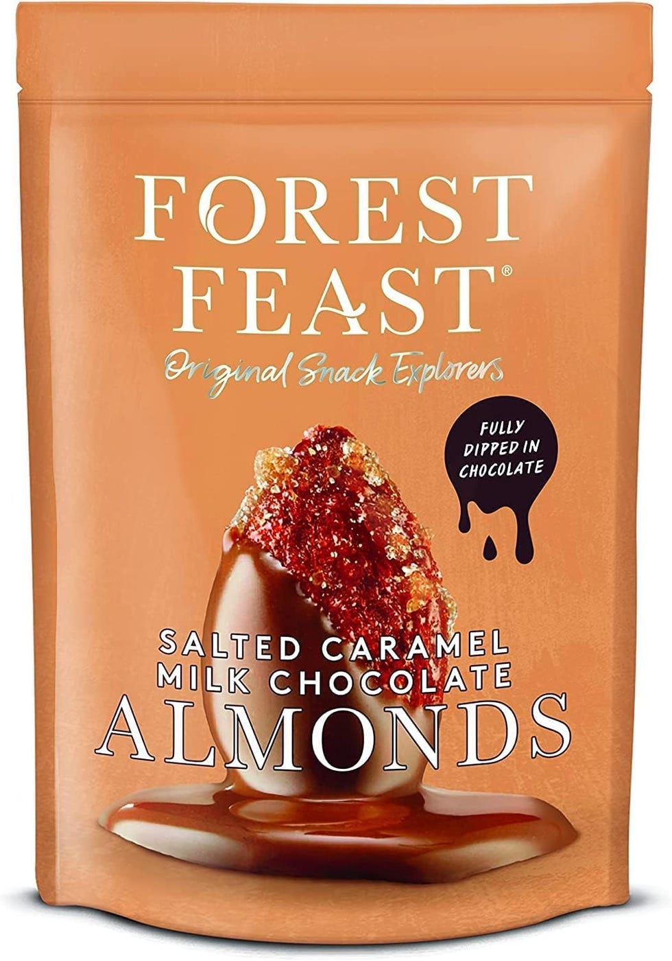 Salted Caramel Milk Chocolate Almonds, 120g