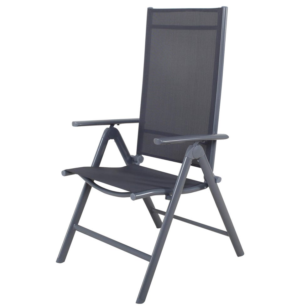 Silla plegable de aluminio Korfu