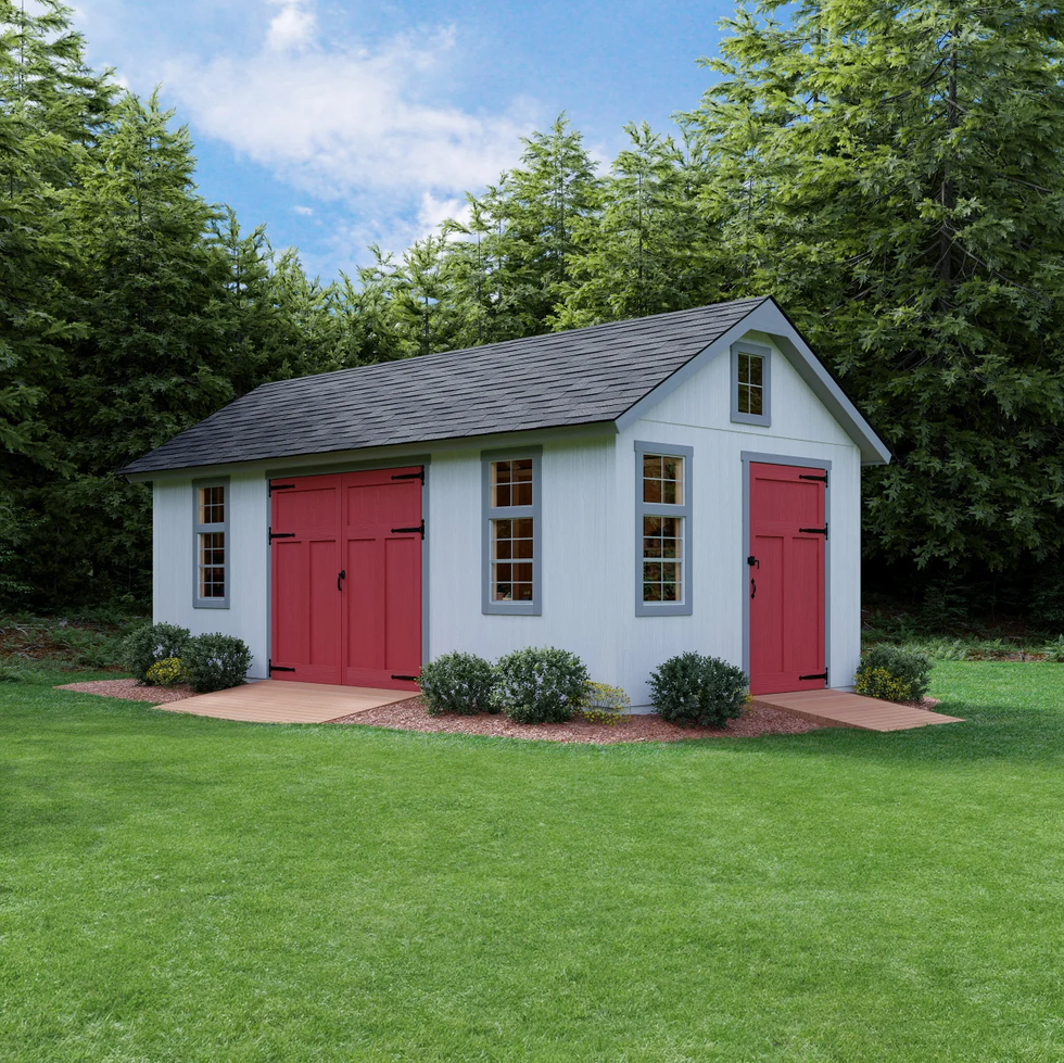 Upton 12’ x 24’ Wood Shed