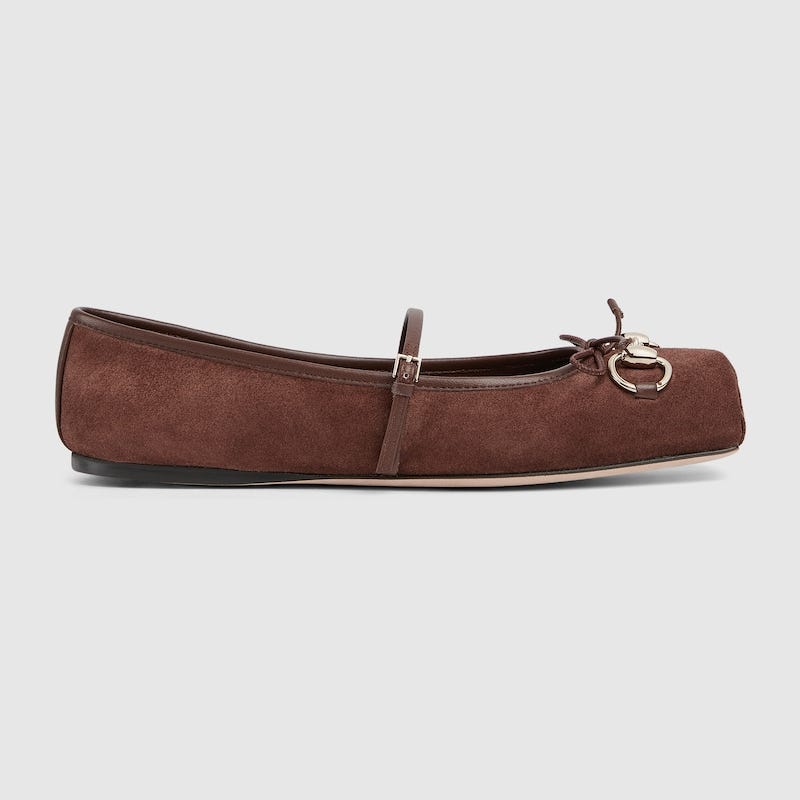 Sapatilha de balé Horsebit
