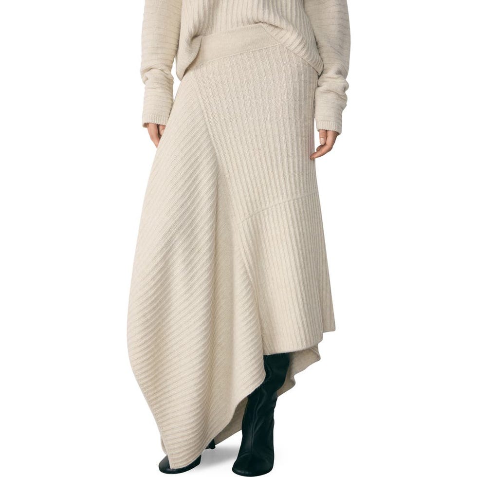Granado Asymmetric Sweater Skirt