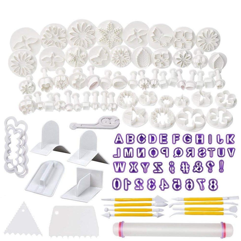 114-Piece Fondant Cake Decorating Tools