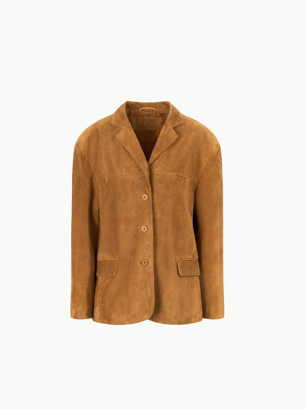 Staud Corrine jacket tan 