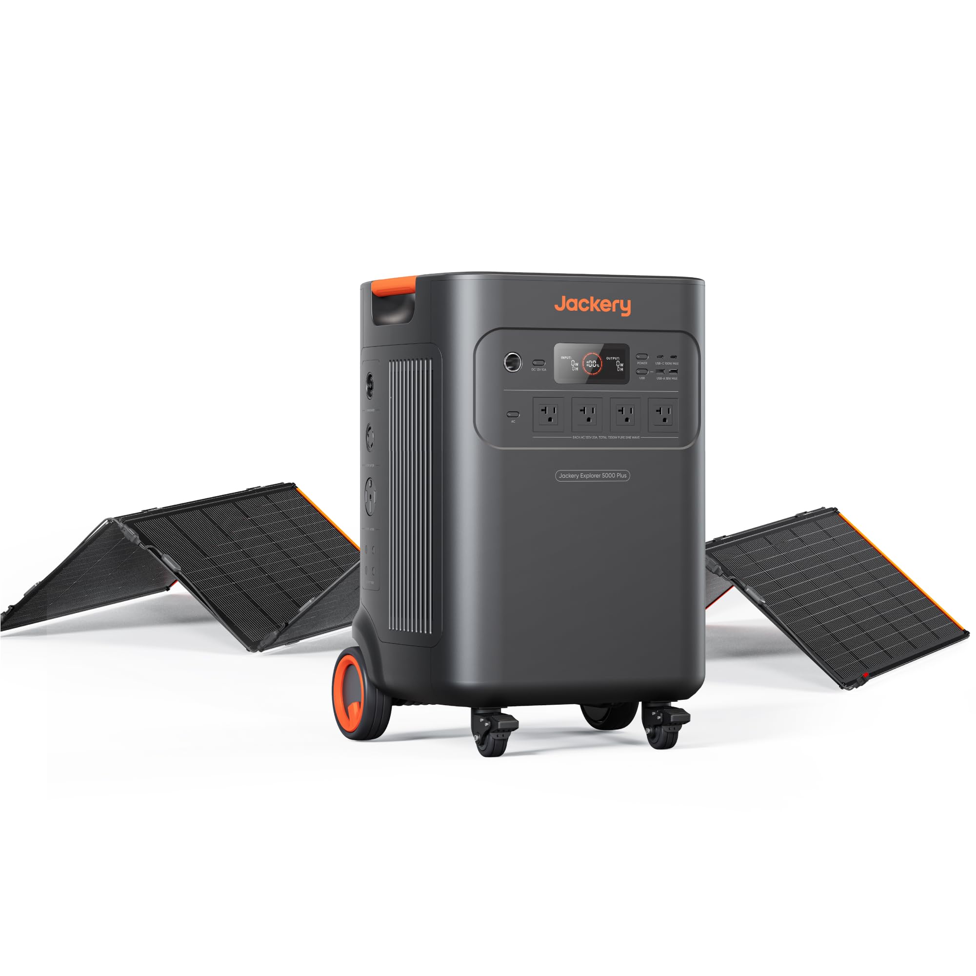 Solar Generator 5000 Plus with 500W Solar Panels