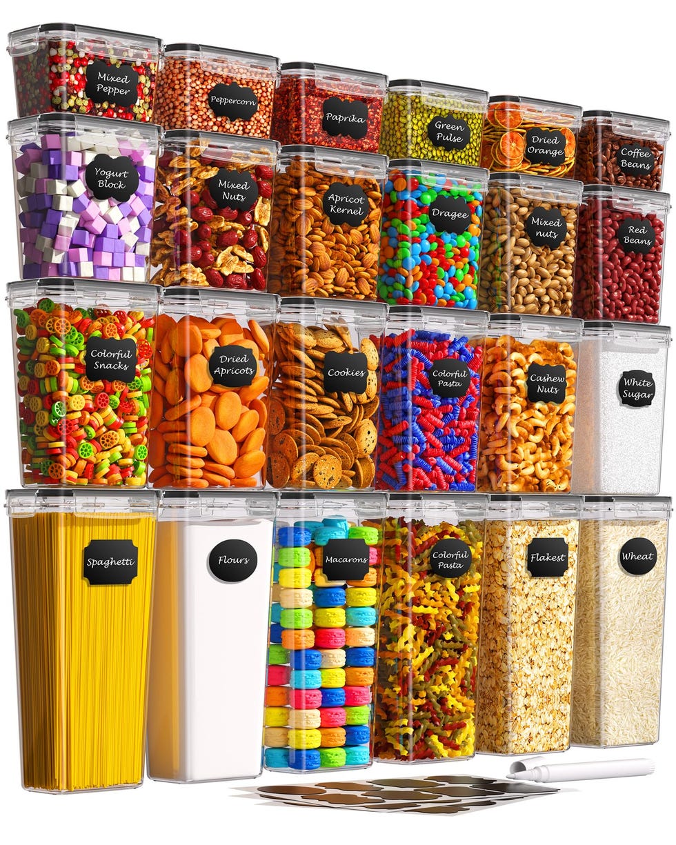 24-PCS Airtight Food Storage Containers with Lids