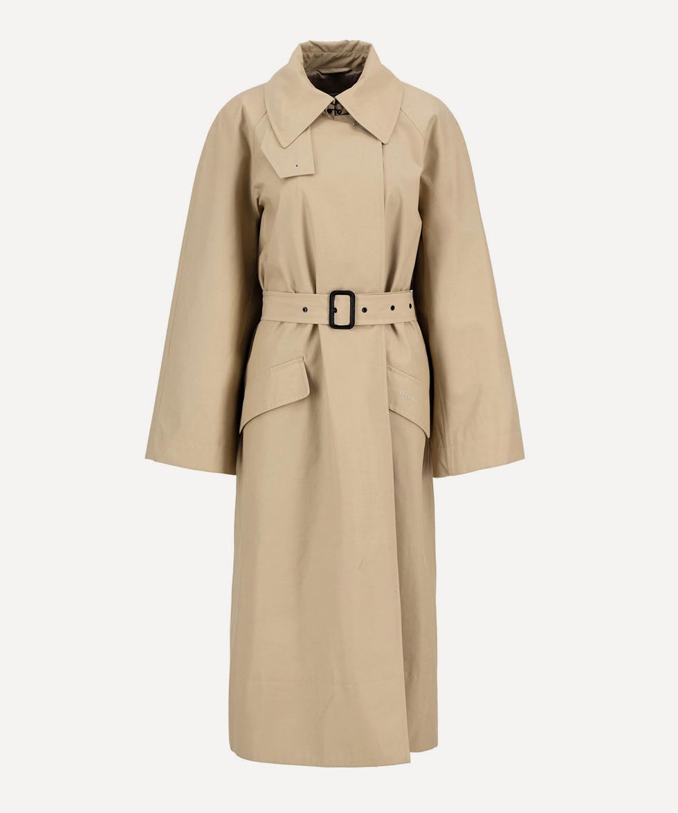 Barbour The Edit by Alexa Harley showerproof trench coat