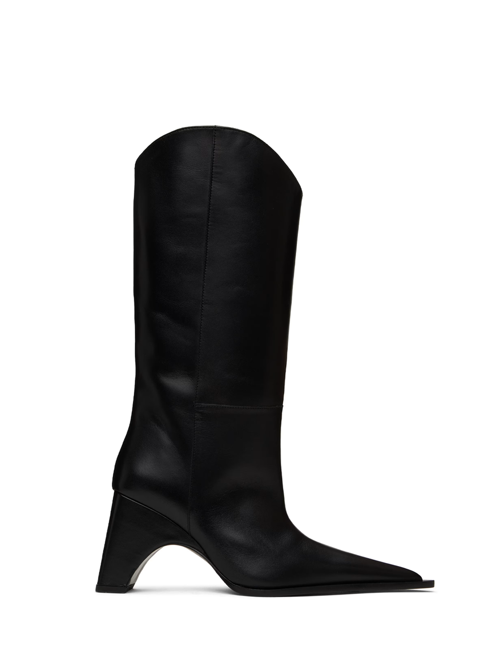 Coperni black bridge cowboy boots