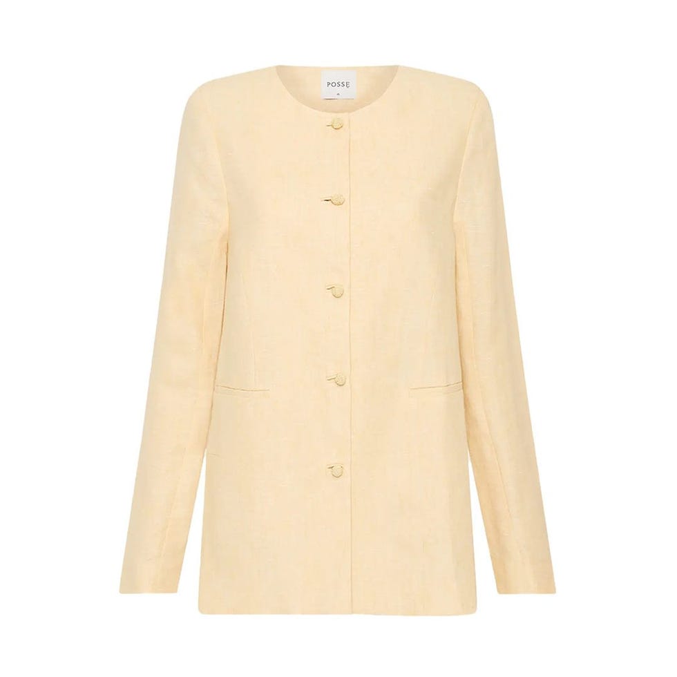 Rio Linen Shift Jacket