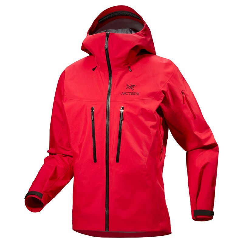 最終値下げ アークテリクス ARC'TERYX アルト ラ48 イベントレポート】フロントの3本の止水ジッパーのデザインと