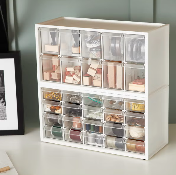 Stackable Craft Organizer Drawers