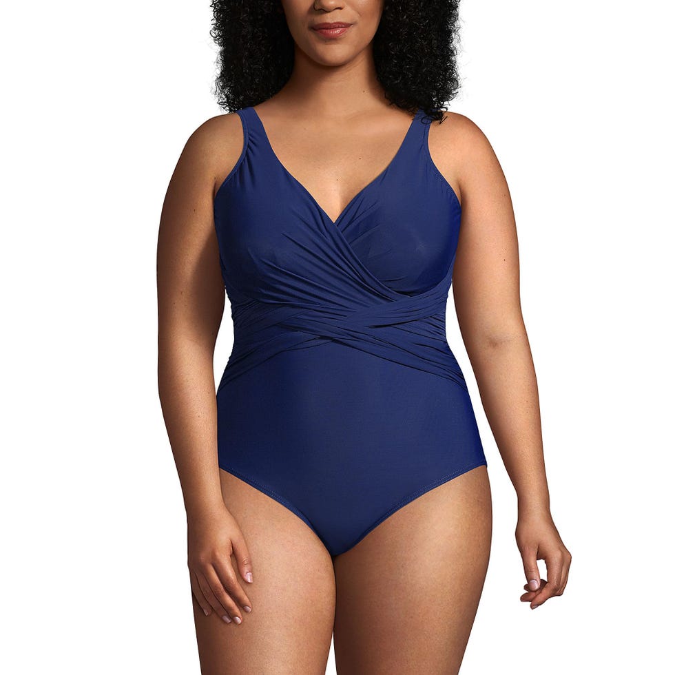 Slender Suit Wrap One Piece 