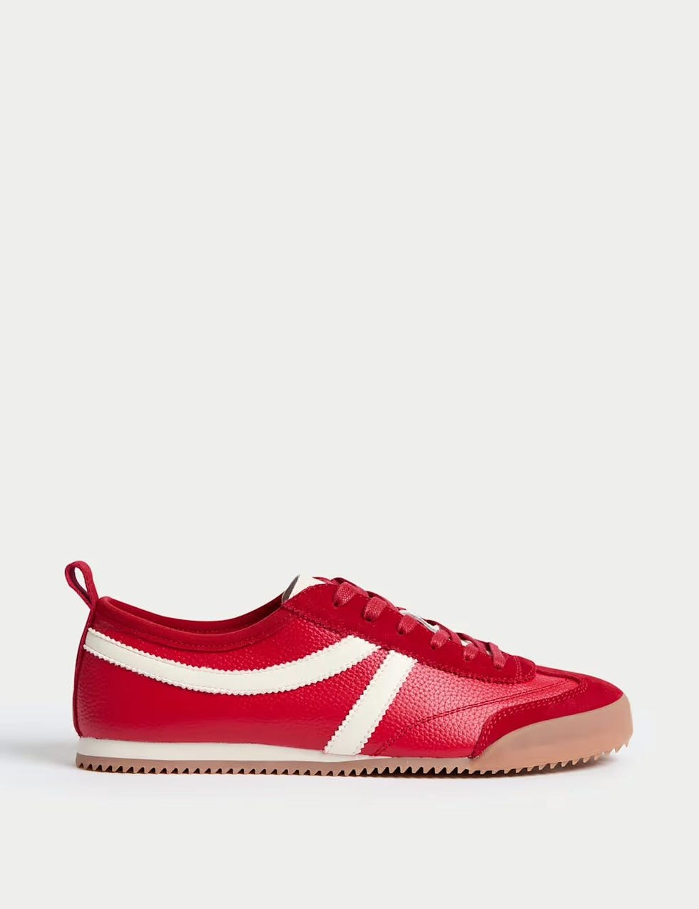 Leather Stripe Trainers