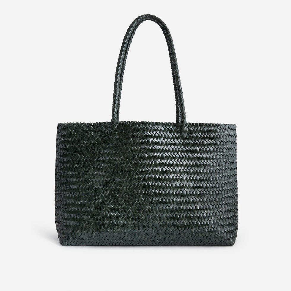 The Handwoven Leather Tote The Handwoven Leather Tote