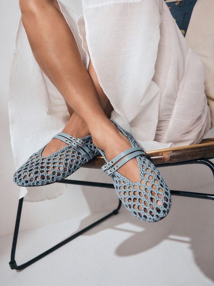 Forever Comfort® Weave Mary Jane Shoes
