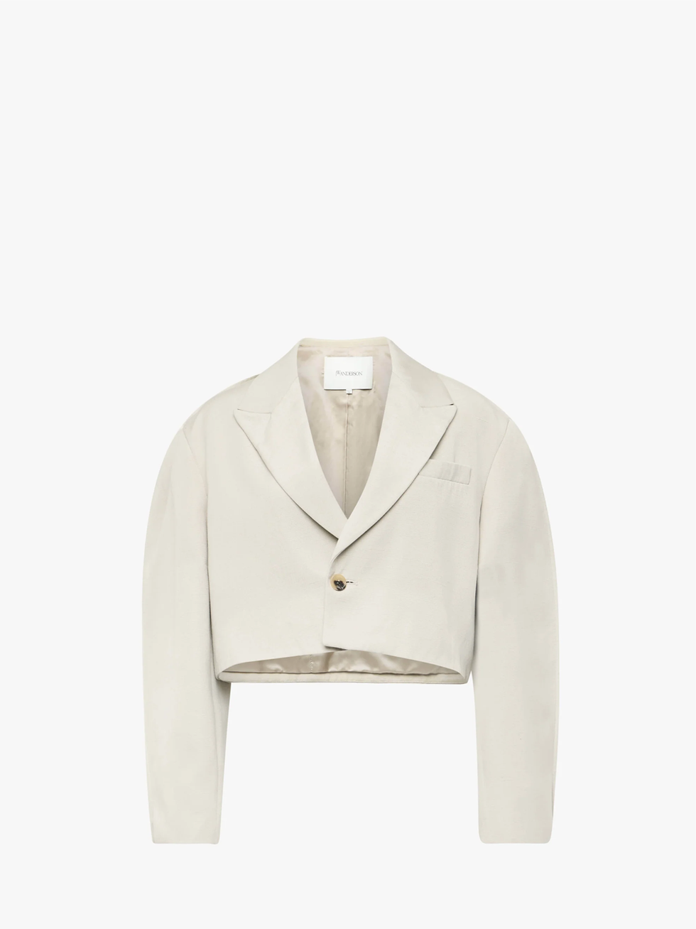 JW Anderson cropped rounded tailored jacket