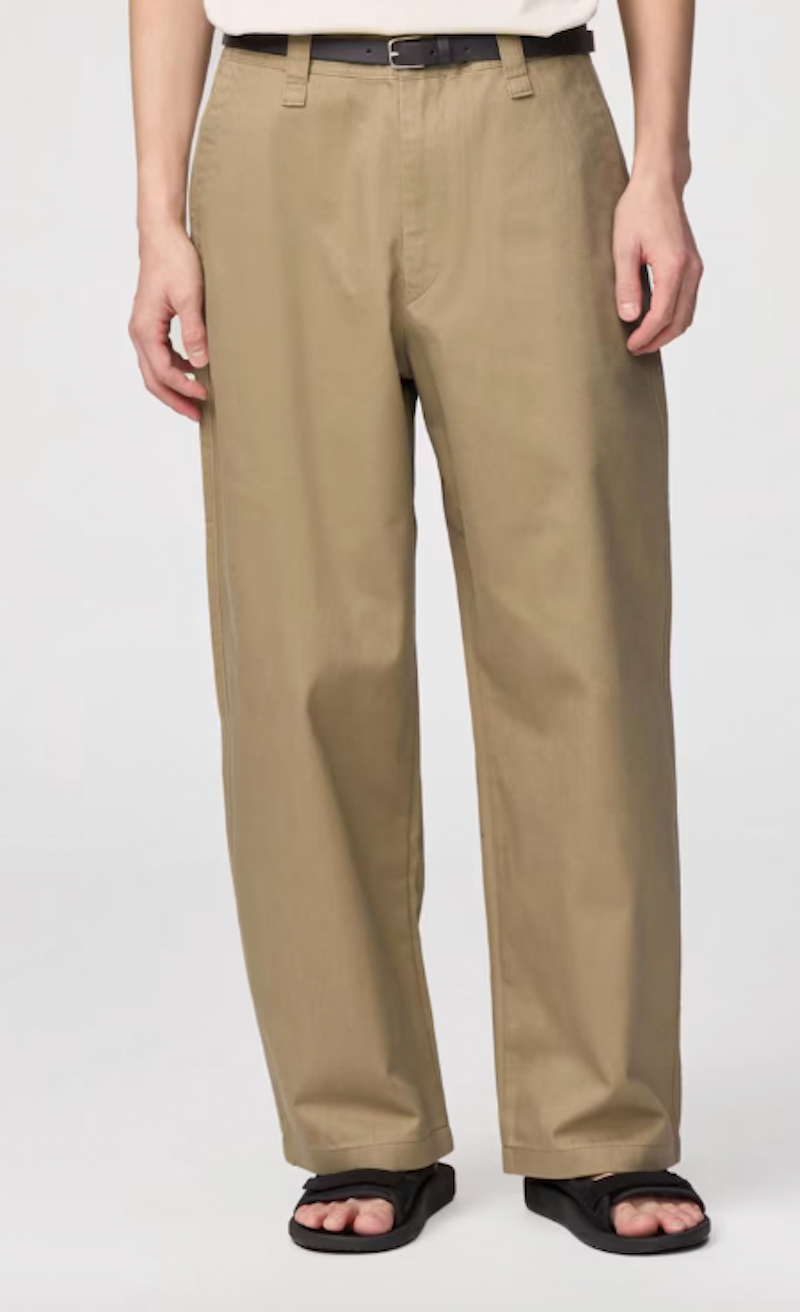 Wide Chino Pants