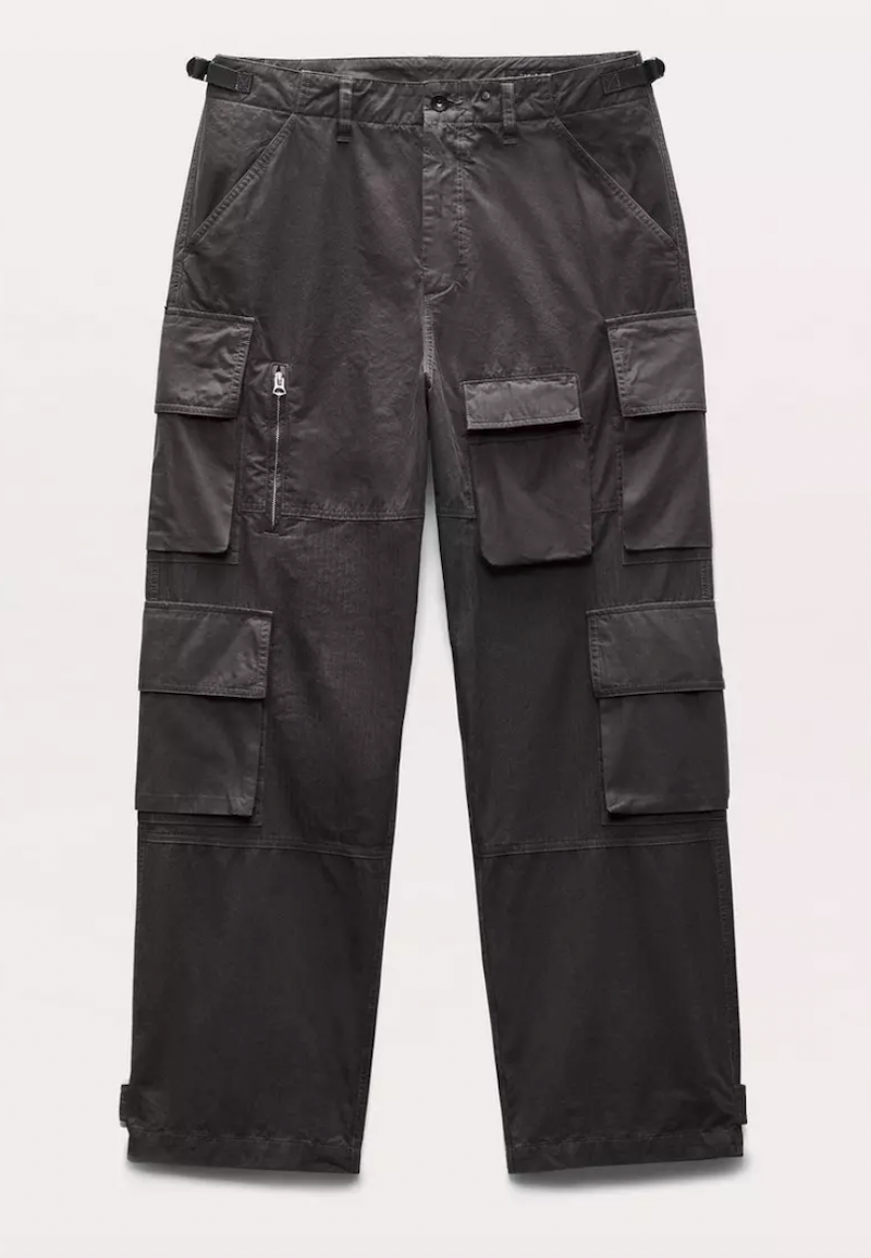 Union Relaxed Straight Cotton Cargo Pants