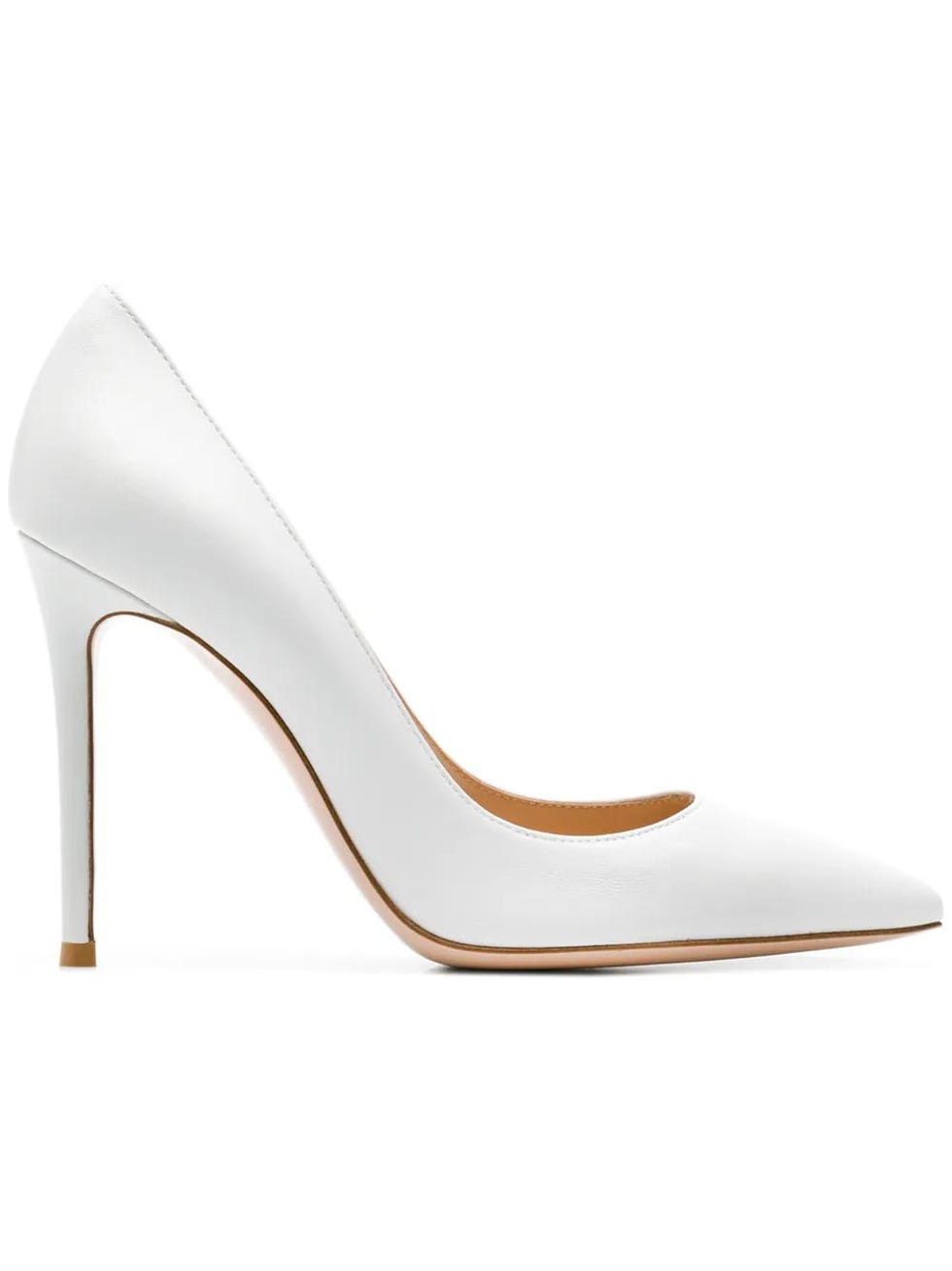 Gianvito Rossi 105mm leather pumps