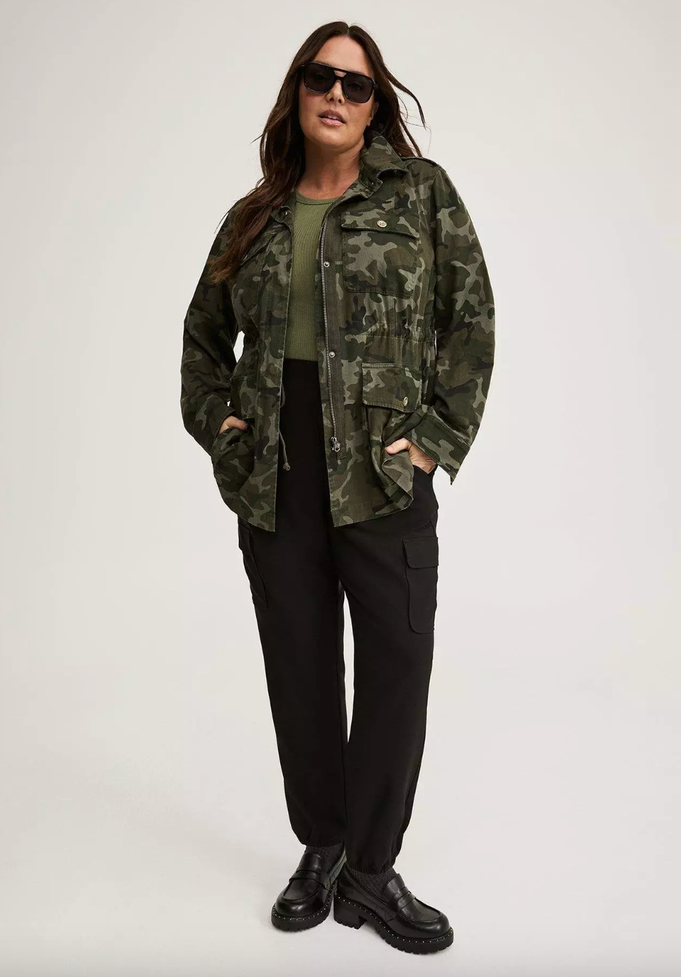Stretch Twill Anorak Jacket