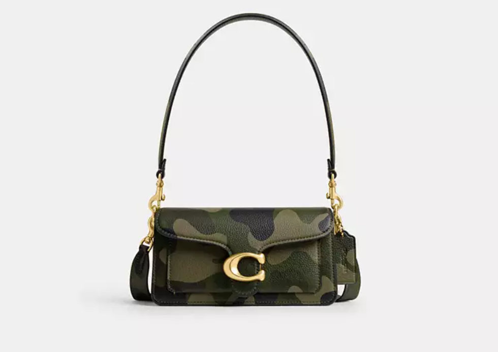 Tabby Shoulder Bag 20 With Camo Print
