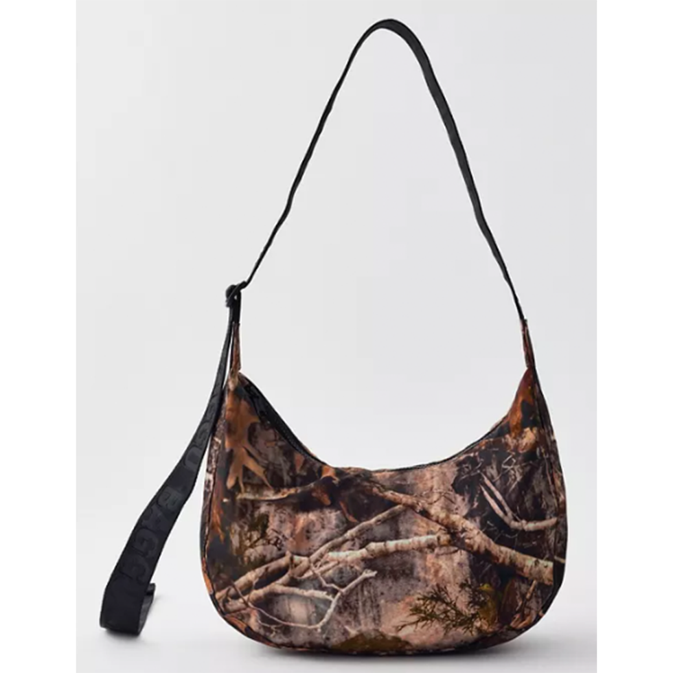 Medium Nylon Crescent Bag