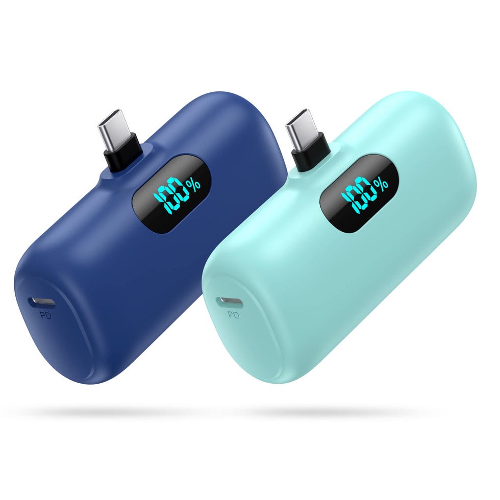Mini Portable Charger 2-Pack