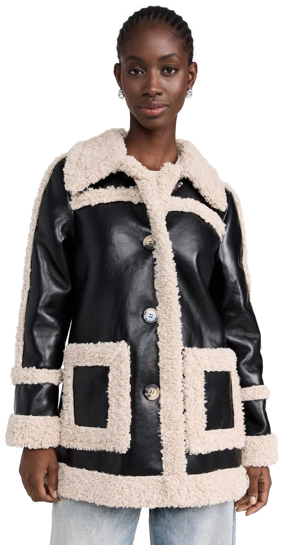 Faux Shearling Jacket