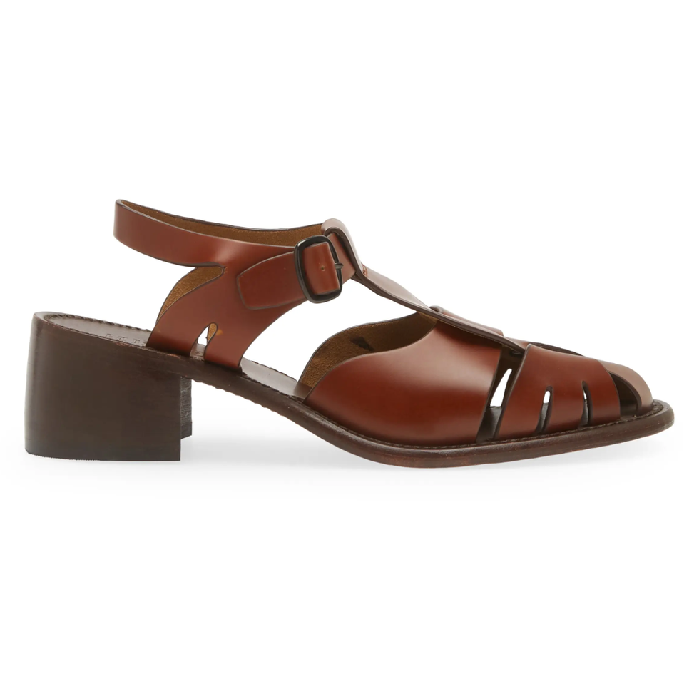 Pesca Block Heel Fisherman Sandal