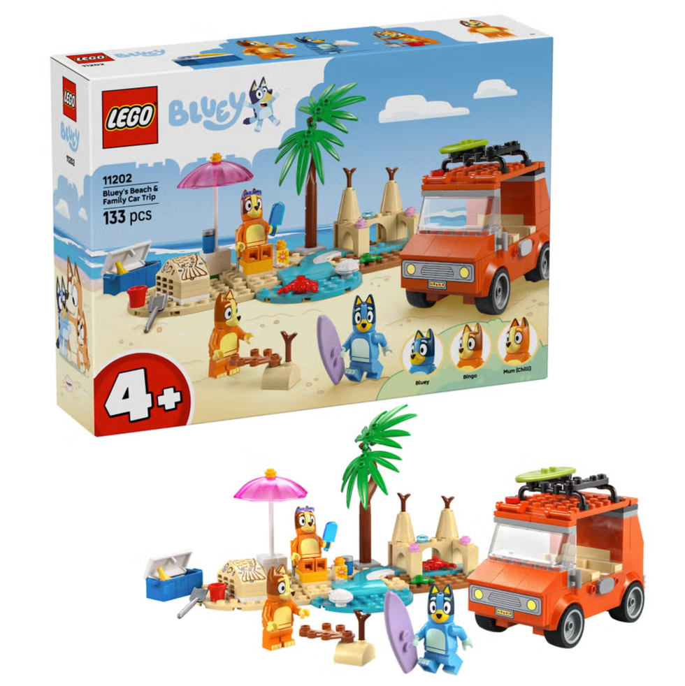 Bluey’s Beach & Family Car Trip