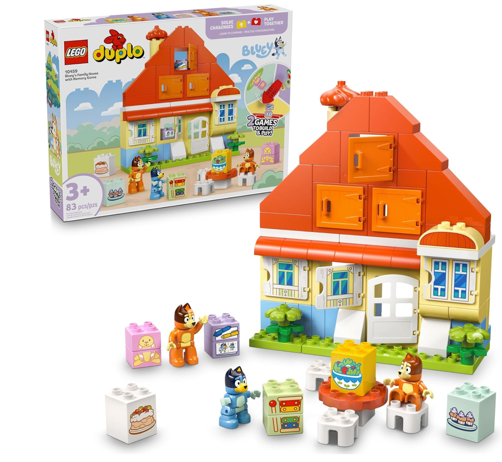 DUPLO Bluey's Family House with Memory Game