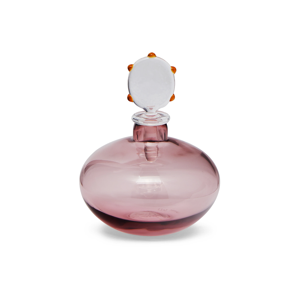 1986 Laura de Santillana Monofiore Hand-Blown Perfume Bottle