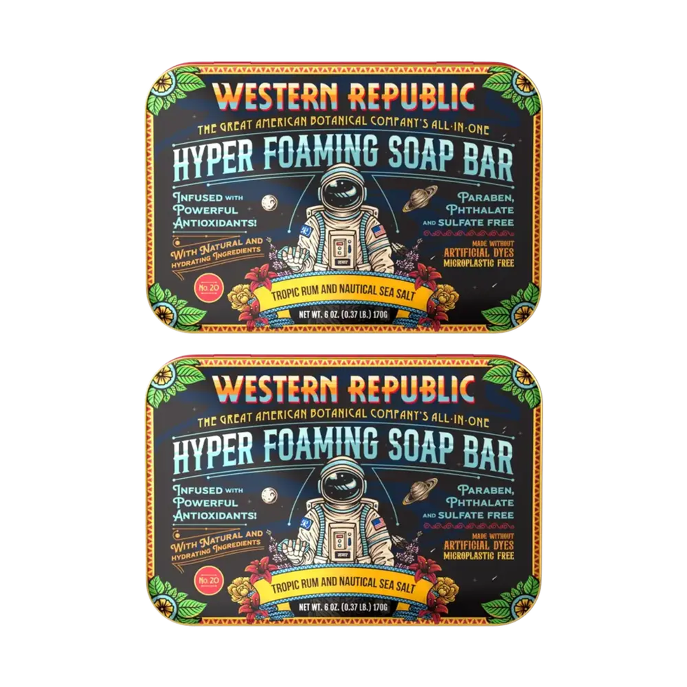 Hyper Foaming Bar Soap (2-Pack)