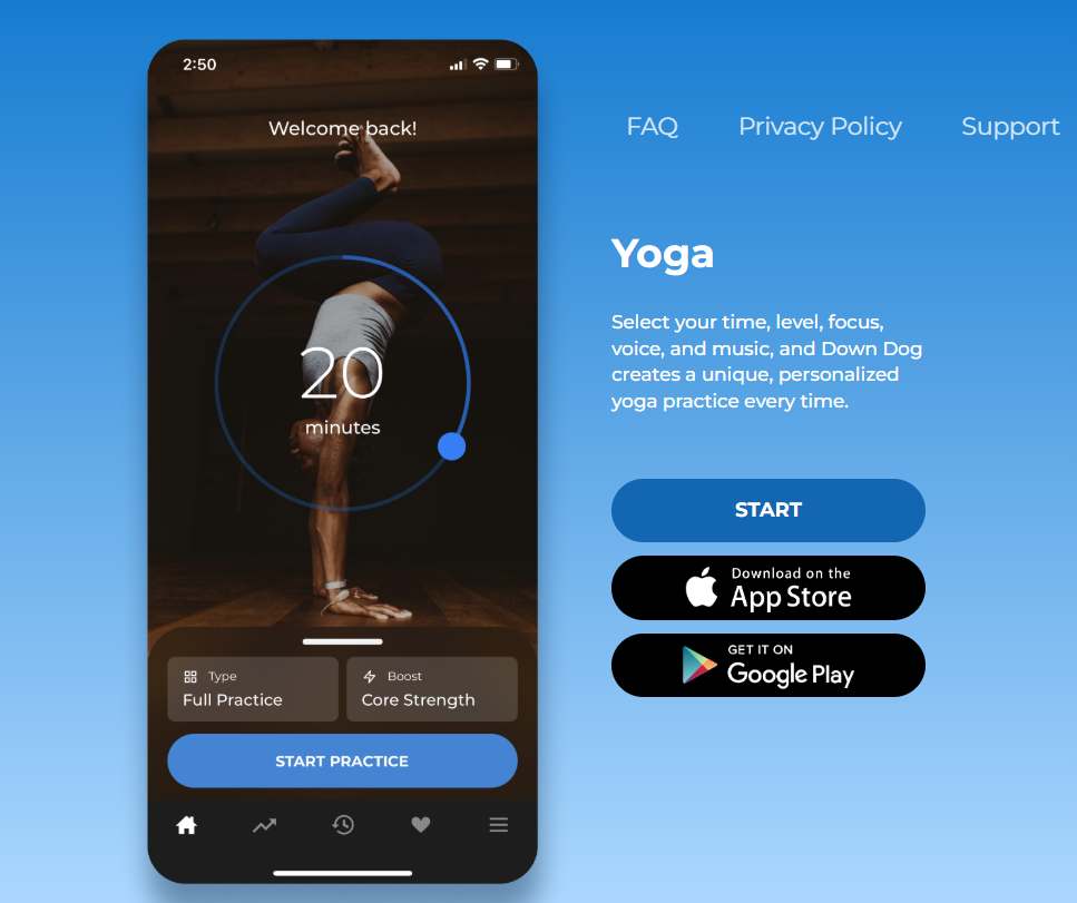Yoga & Fitness App