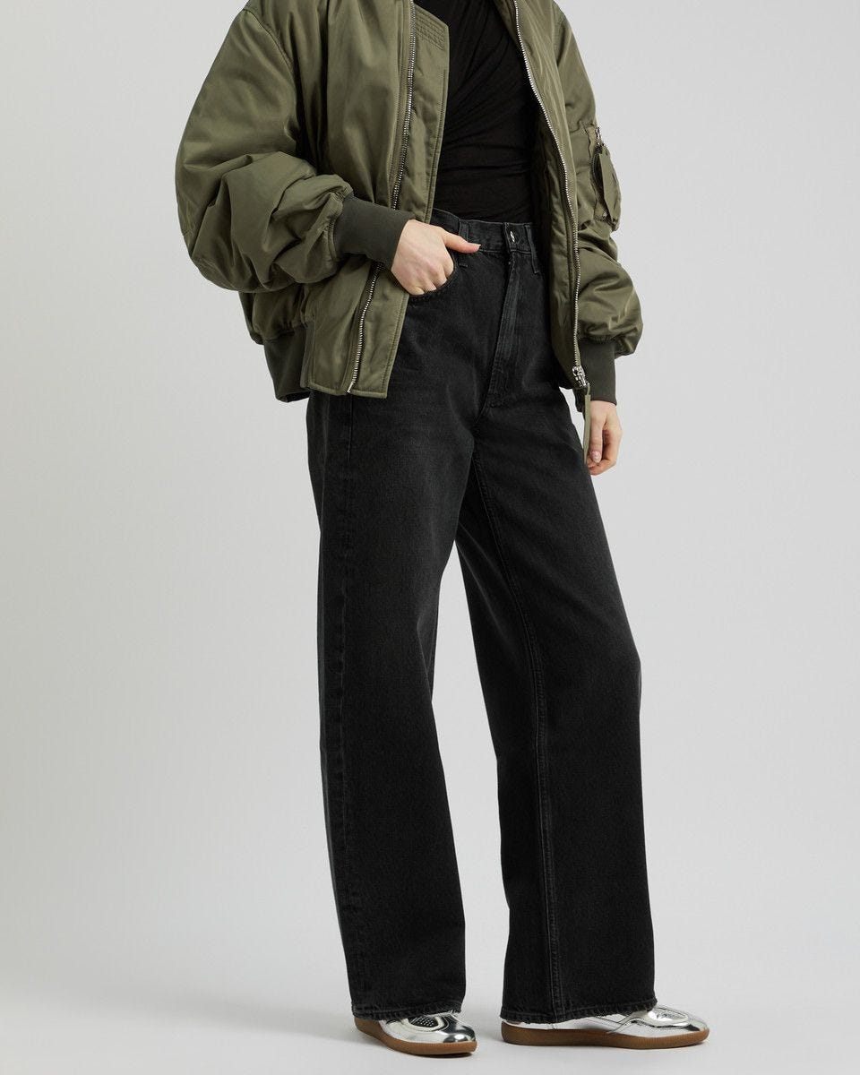 Low Curve barrel-leg jeans Low Curve barrel-leg jeans