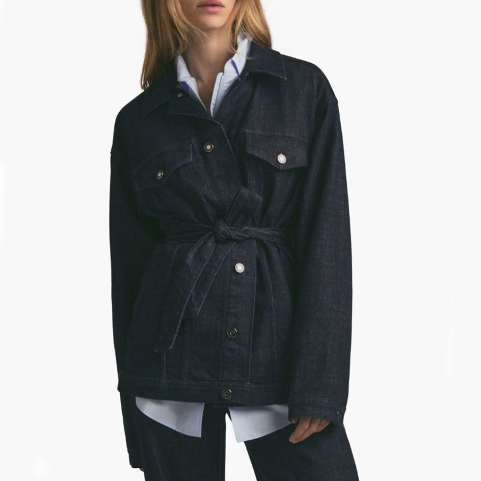 The Jane Denim Trench Coat 