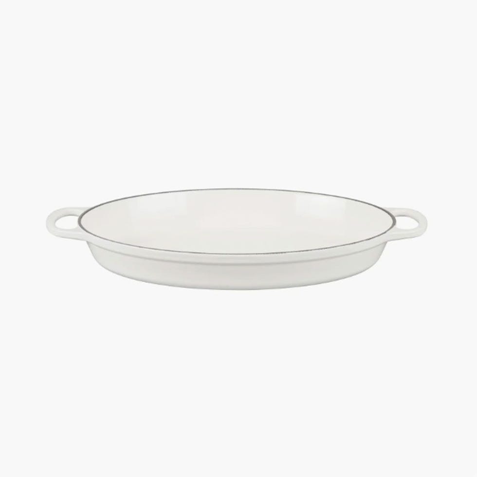 Signature 3-Quart Enameled Cast Iron Oval Baker