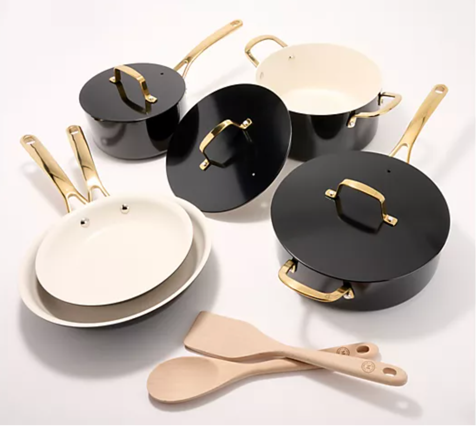 10-Pc Nonstick Cookware Set