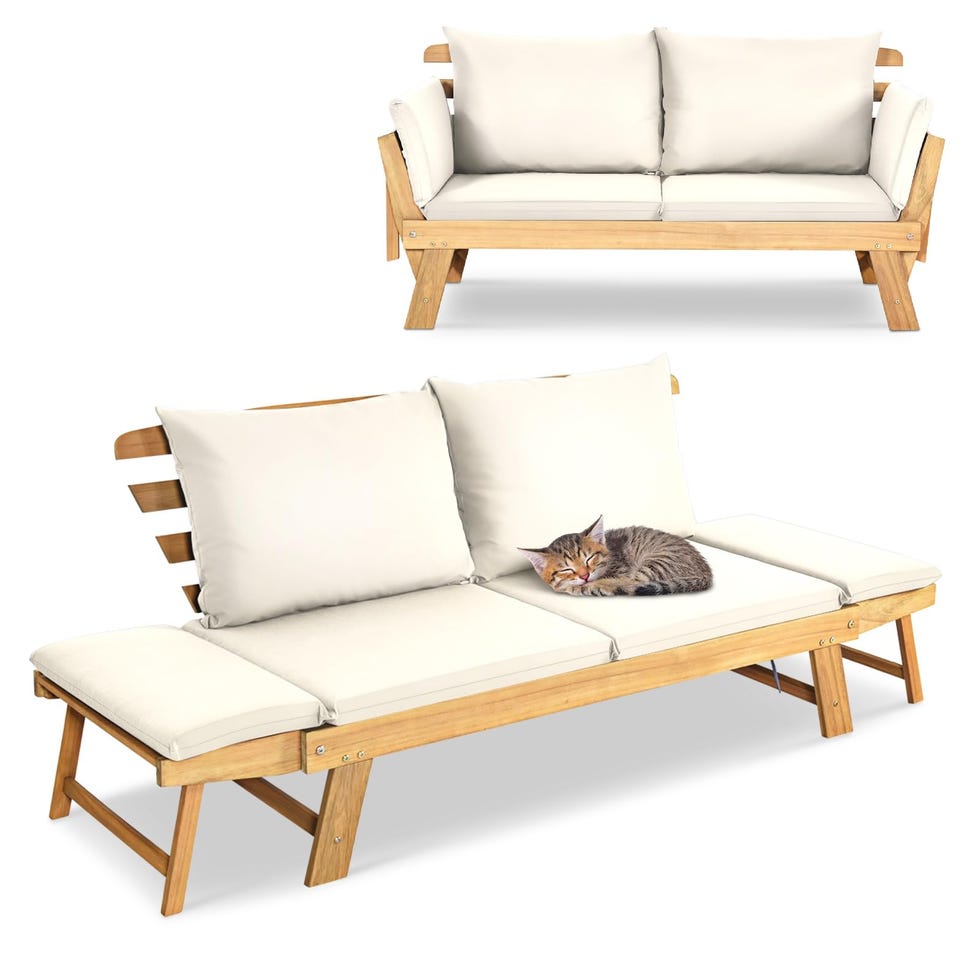 Sofá cama plegable de exterior, Daybed