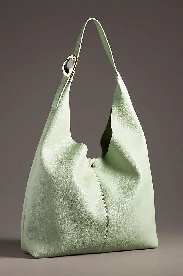 The Love Knot Slouchy Bag: Buckle Edition