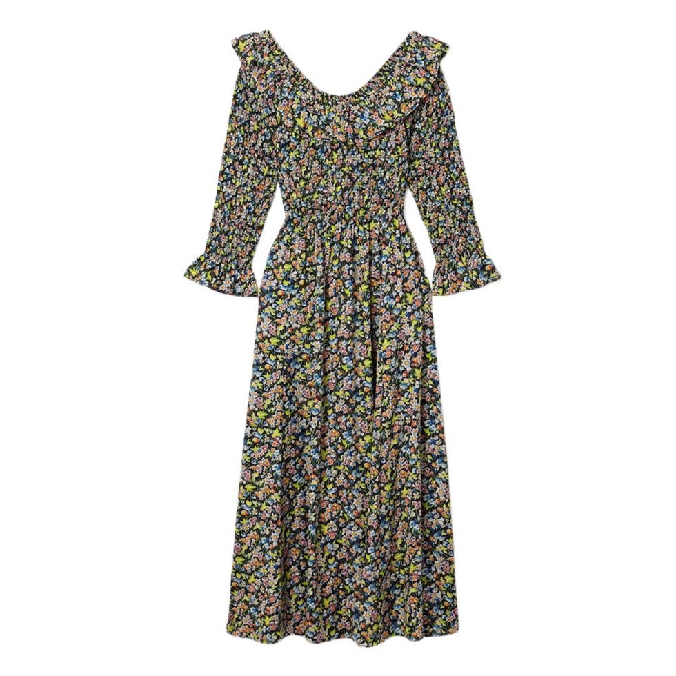 Rosenda Floral-Print Midi Dress