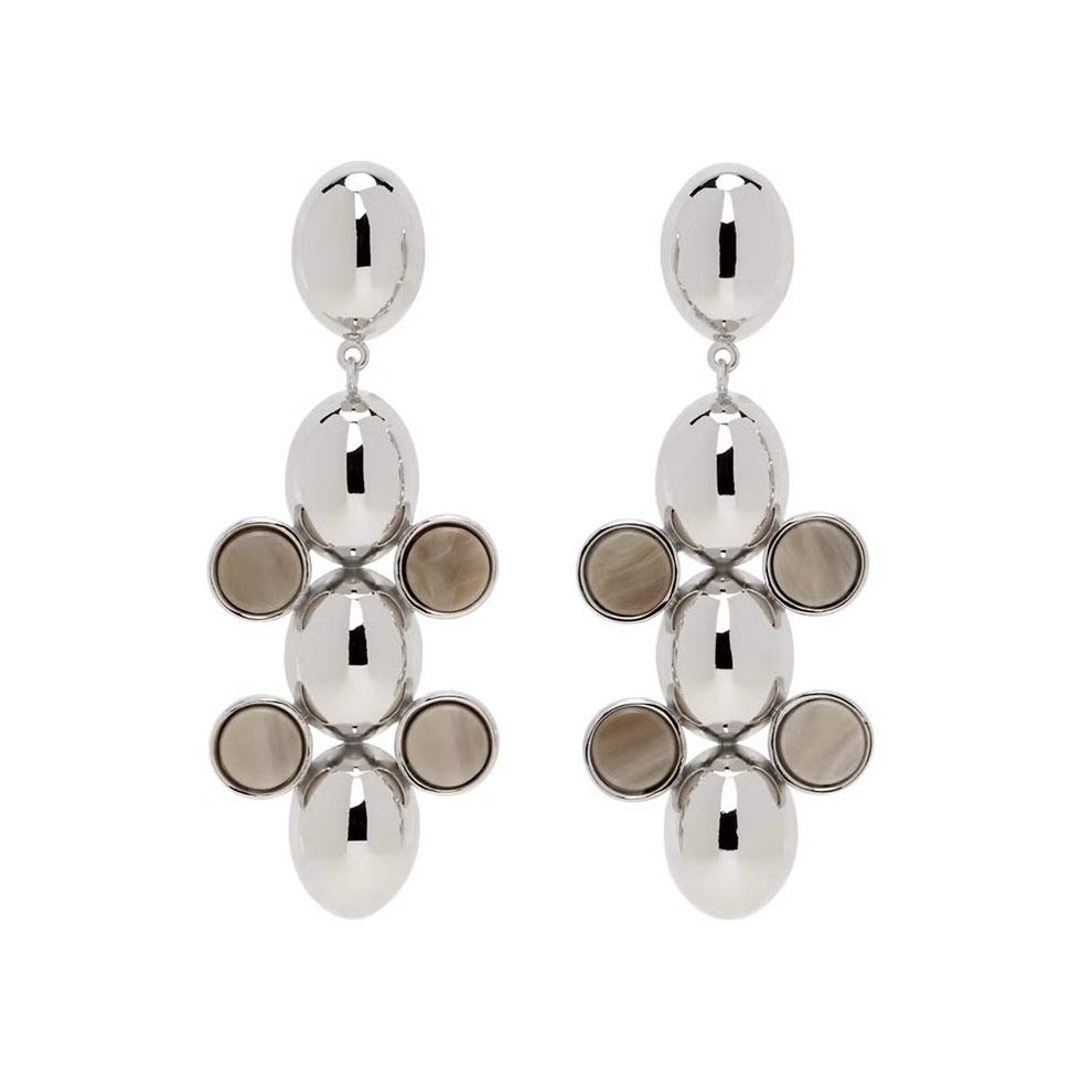 Silver Varana Earrings