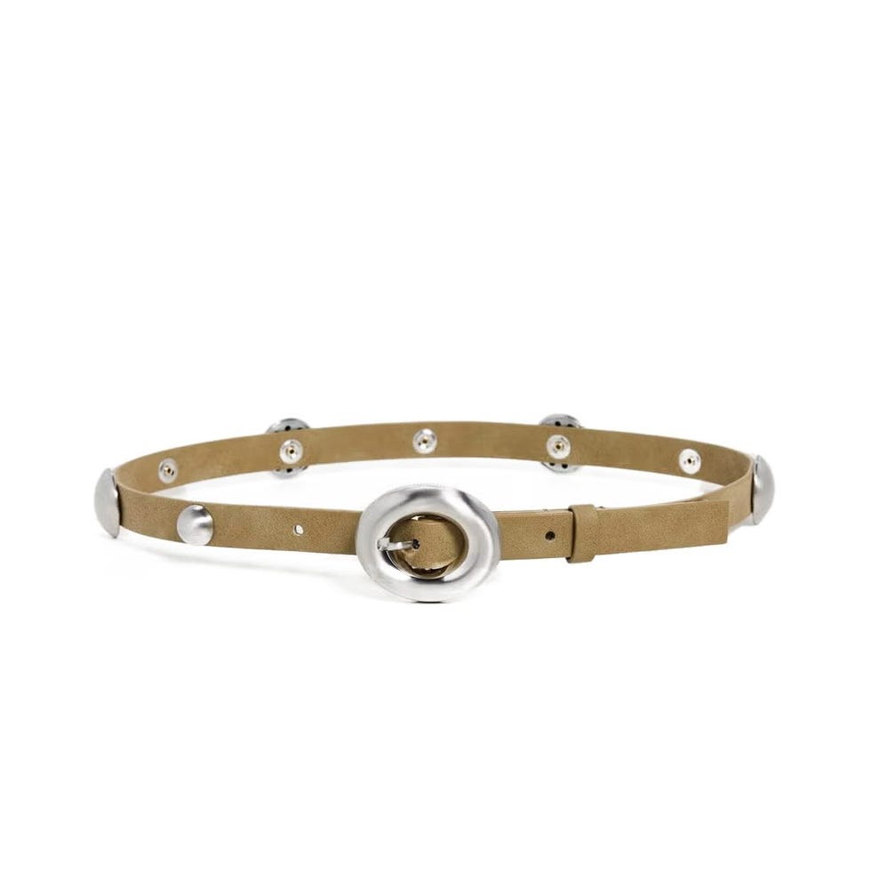 Jagger Sans Leather Dome Belt