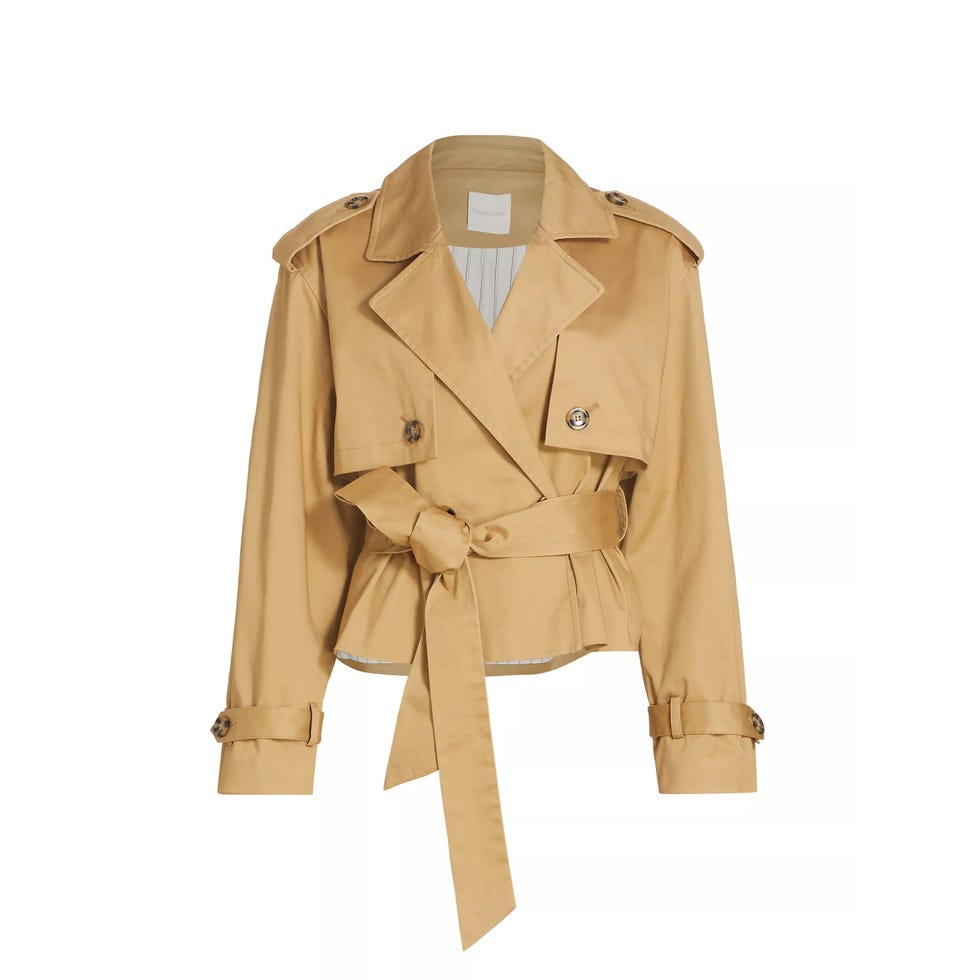 The Cropped Charles Trench Coat